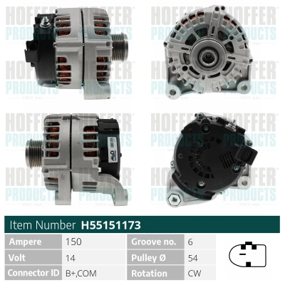 Alternator (H55151173)