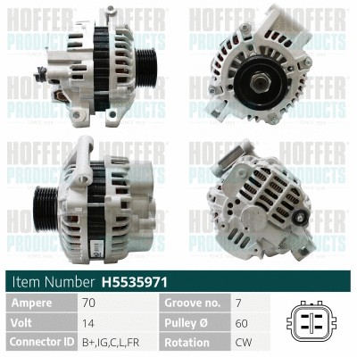 Alternator (H5535971)