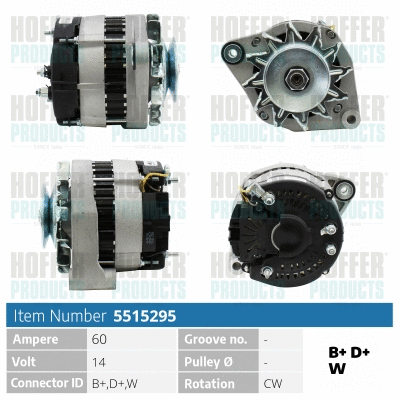 Alternator (H5515295)