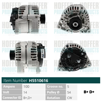 Alternator (H5510616)