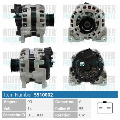 Alternator (H5510002)