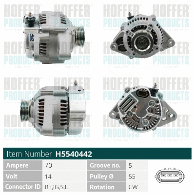 Alternator (H5540442)