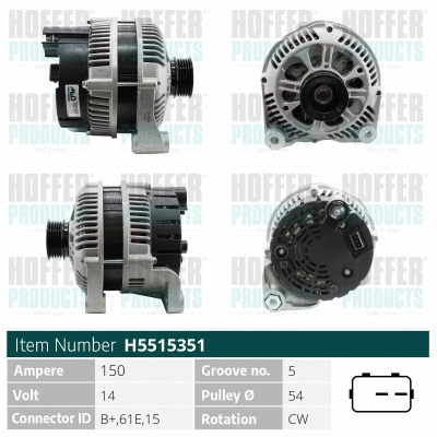 Alternator (H5515351)