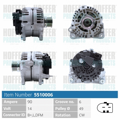 Alternator (H5510006)