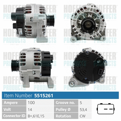 Alternator (H5515261)