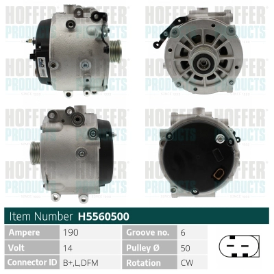 Alternator (H5560500)
