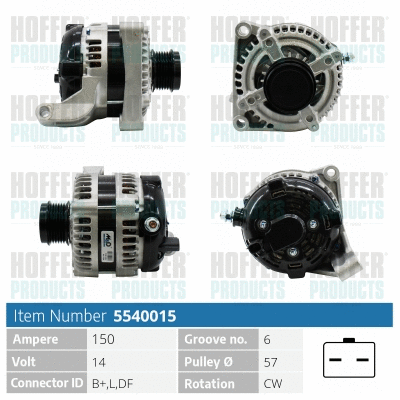 Alternator (H5540015)