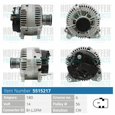 Alternator (H5515217)