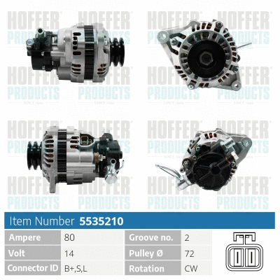 Alternator (H5535210)