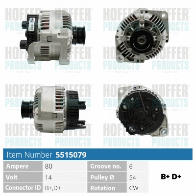 Alternator (H5515079)