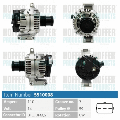 Alternator (H5510008)