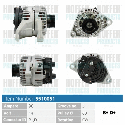 Alternator (H5510051)