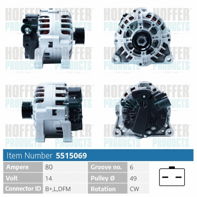 Alternator (H5515069)