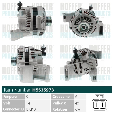 Alternator (H5535973)