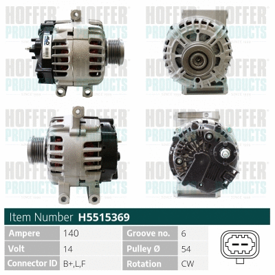 Alternator (H5515369)