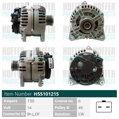 Alternator (H55101215)