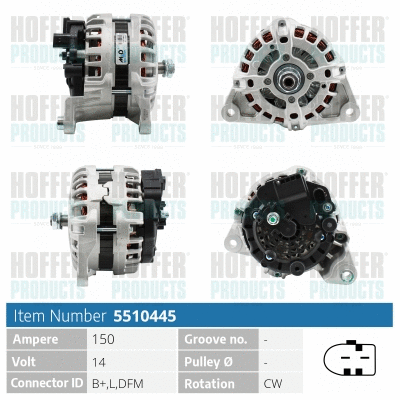 Alternator (H5510445)