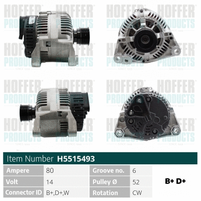 Alternator (H5515493)