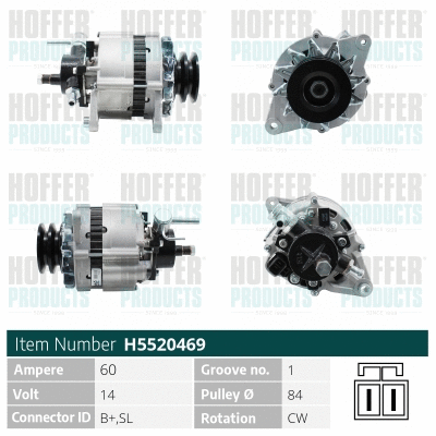 Alternator (H5520469)