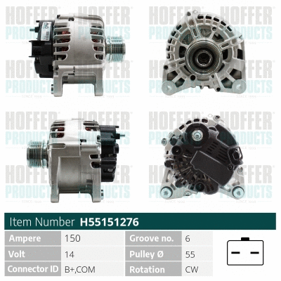 Alternator (H55151276)