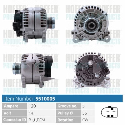 Alternator (H5510005)