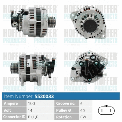 Alternator (H5520033)