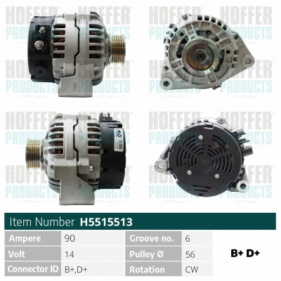 Alternator (H5515513)