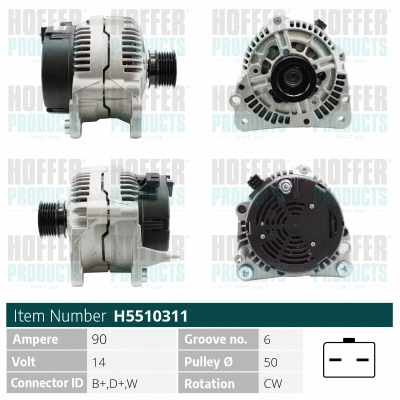 Alternator (H5510311)