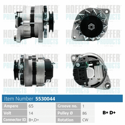 Alternator (H5530044)