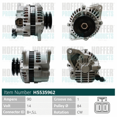 Alternator (H5535962)