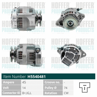 Alternator (H5540481)
