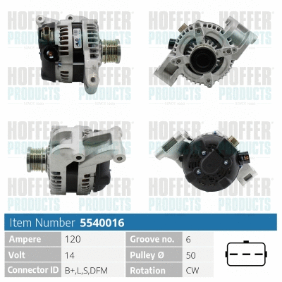 Alternator (H5540016)