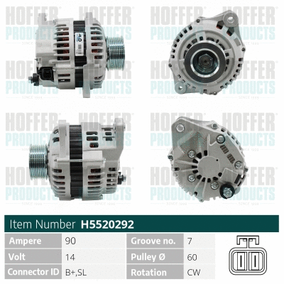 Alternator (H5520292)