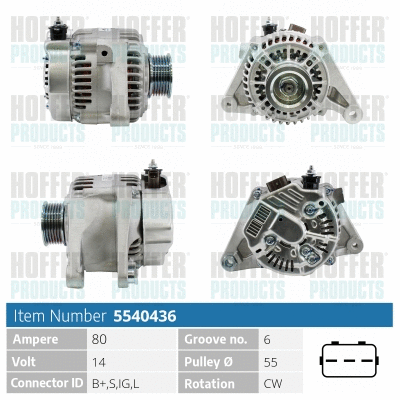 Alternator (H5540436)