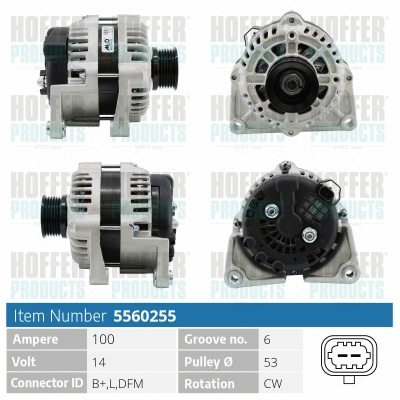 Alternator (H5560255)