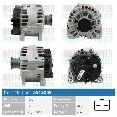 Alternator (H5515059)