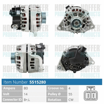 Alternator (H5515280)