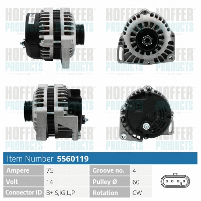 Alternator (H5560119)