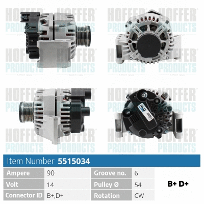 Alternator (H5515034)