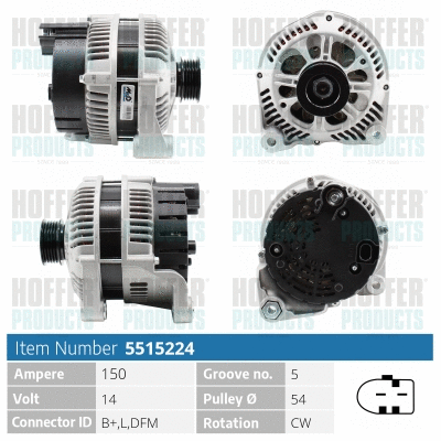 Alternator (H5515224)