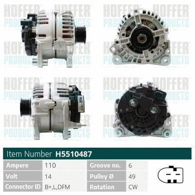 Alternator (H5510487)