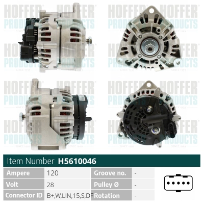 Alternator (H5610046)