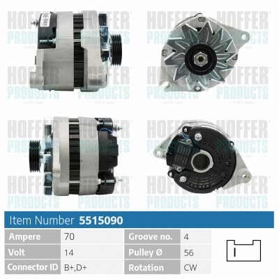 Alternator (H5515090)