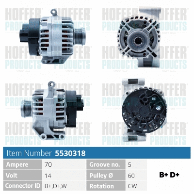 Alternator (H5530318)
