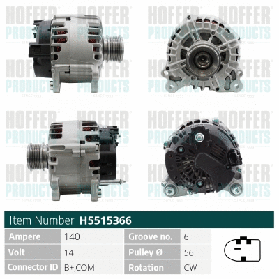 Alternator (H5515366)