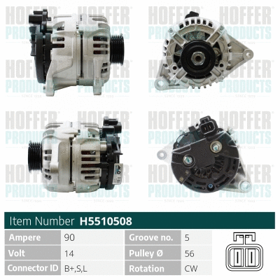 Alternator (H5510508)