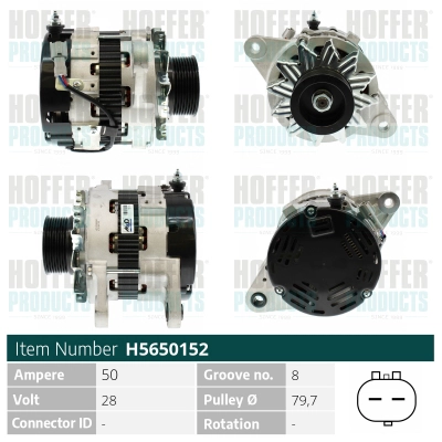 Alternator (H5650152)