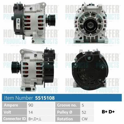 Alternator (H5515108)