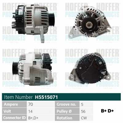 Alternator (H5515071)