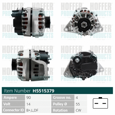 Alternator (H5515379)